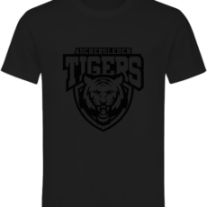 T-Shirt Tigers in schwarz M10