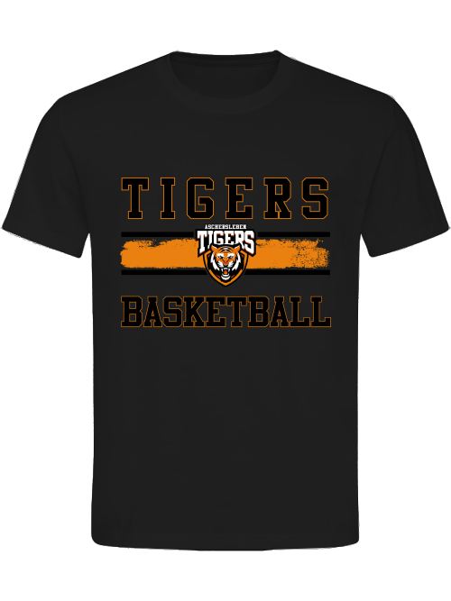 T-Shirt Tigers in schwarz M1