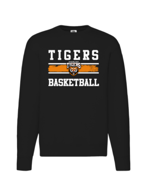 Sweatshirt Tigers in schwarz M2