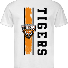 T-Shirt Tigers in weiß M14 Rückendruck