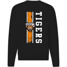 Sweatshirt Tigers in schwarz M11 Rückendruck