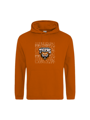 Hoodie Tigers in orange M8