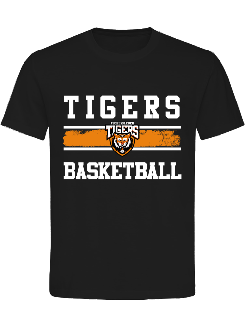 T-Shirt Tigers in schwarz M2