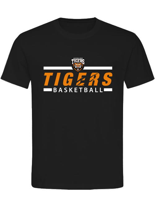 T-Shirt Tigers in schwarz M5