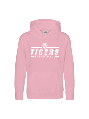 Hoodie Tigers Kids in pink M3