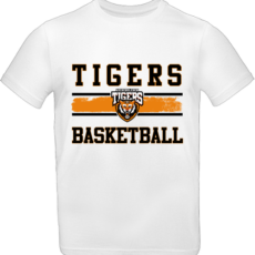 T-Shirt Tigers Kids in weiß M1